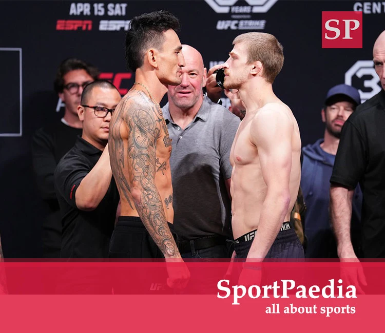 UFC Fight Night: Holloway Vs Allen Fight Cards - SportPaedia